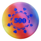 Gotta Go Gotta Throw Mini Tie-Dye / Little Flyer - 4.25" Gotta Go Gotta Throw Poker Chip 500 Tie-Dye Inter-Locking Mini Marker Disc