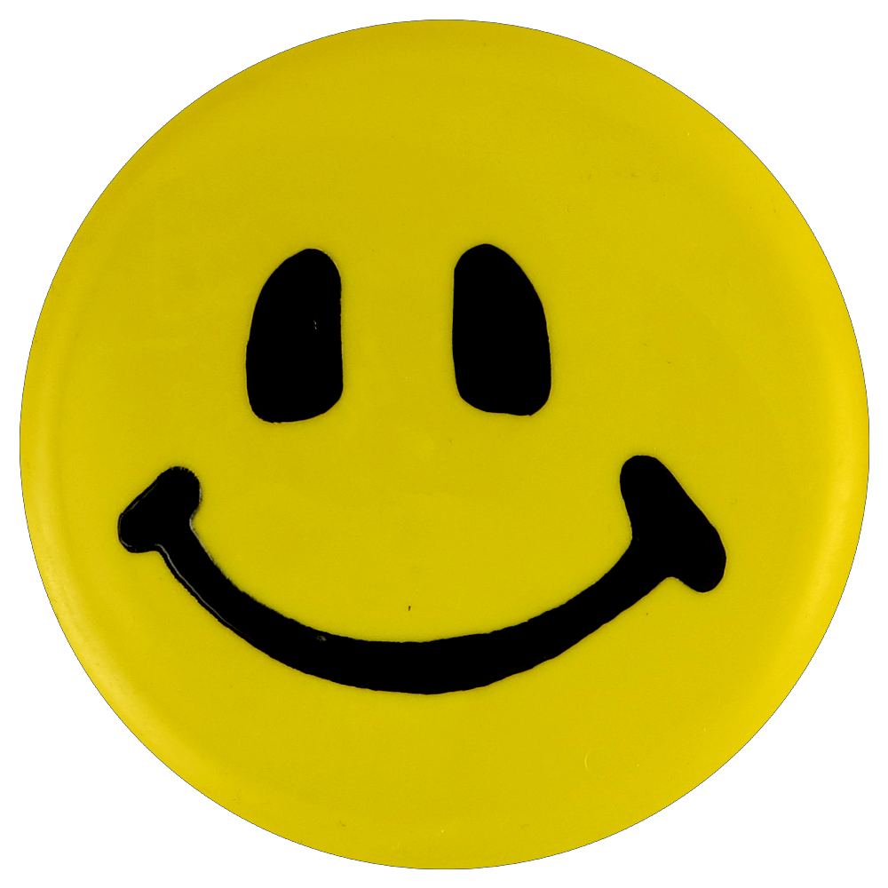 Gotta Go Gotta Throw Mini Gotta Go Gotta Throw Smiley Face Inter-Locking Mini Marker Disc