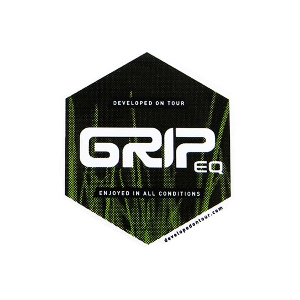 Grip EQ Accessory Green Grip EQ Hexagon Logo Sticker