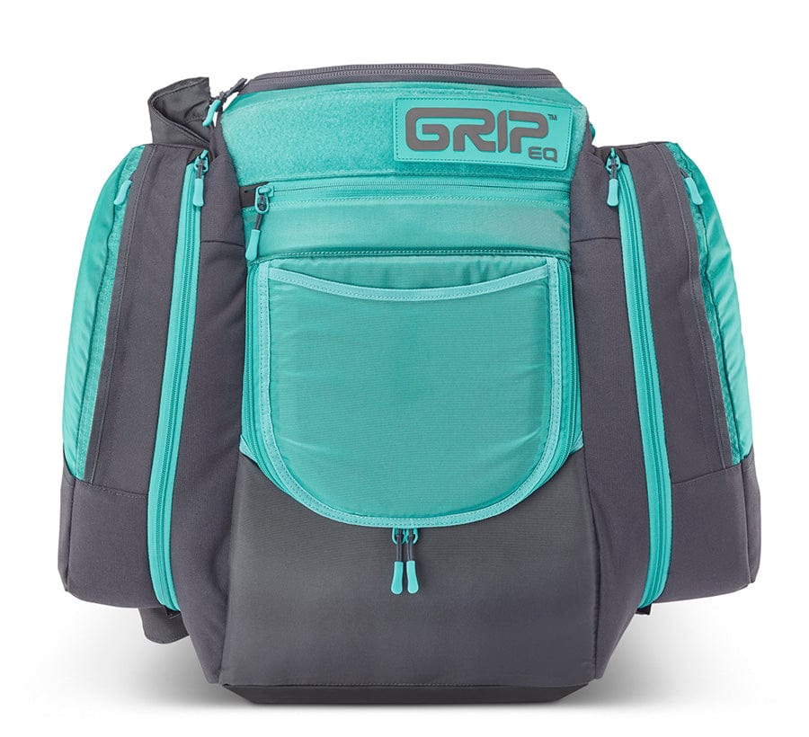 GripEQ Bag Teal / Gray GripEQ AX5 Series Backpack Disc Golf Bag