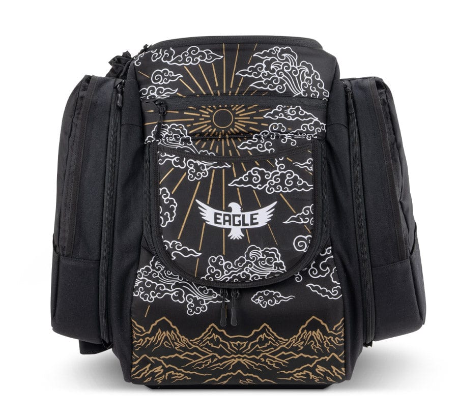 GripEQ Bag Black GripEQ Eagle McMahon Valhalla AX5 Signature Series Backpack Disc Golf Bag