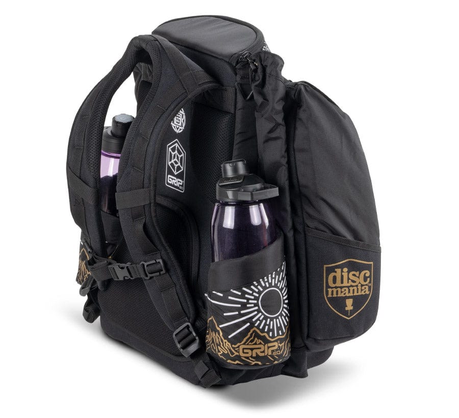 GripEQ Bag Black GripEQ Eagle McMahon Valhalla AX5 Signature Series Backpack Disc Golf Bag