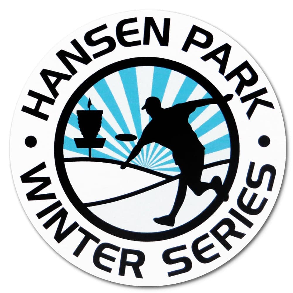 Hansen Park Winter Series Accessory Hansen Park Winter Series Disc Golf League Sticker