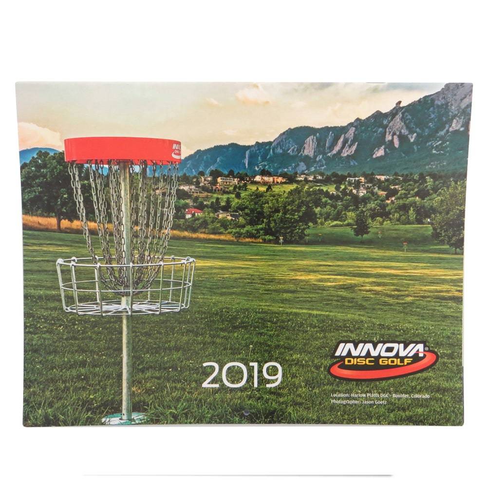 Innova 2019 Disc Golf Calendar - Gotta Go Gotta Throw