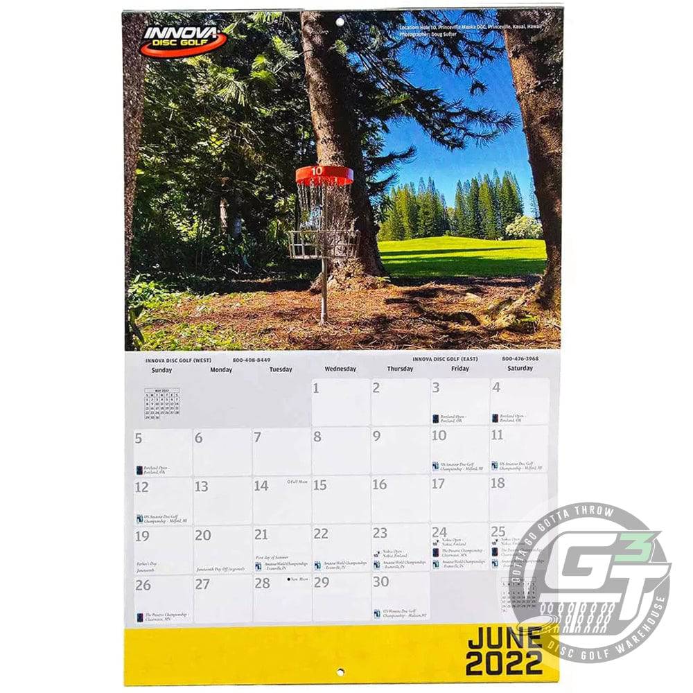 Innova Accessory Innova 2022 Disc Golf Calendar