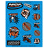 Innova Accessory Blue Innova Disc Golf Destroyer / Shryke / Thunderbird Sticker Sheet