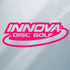 Innova Accessory Pink Innova Disc Golf Logo Vinyl Decal Sticker