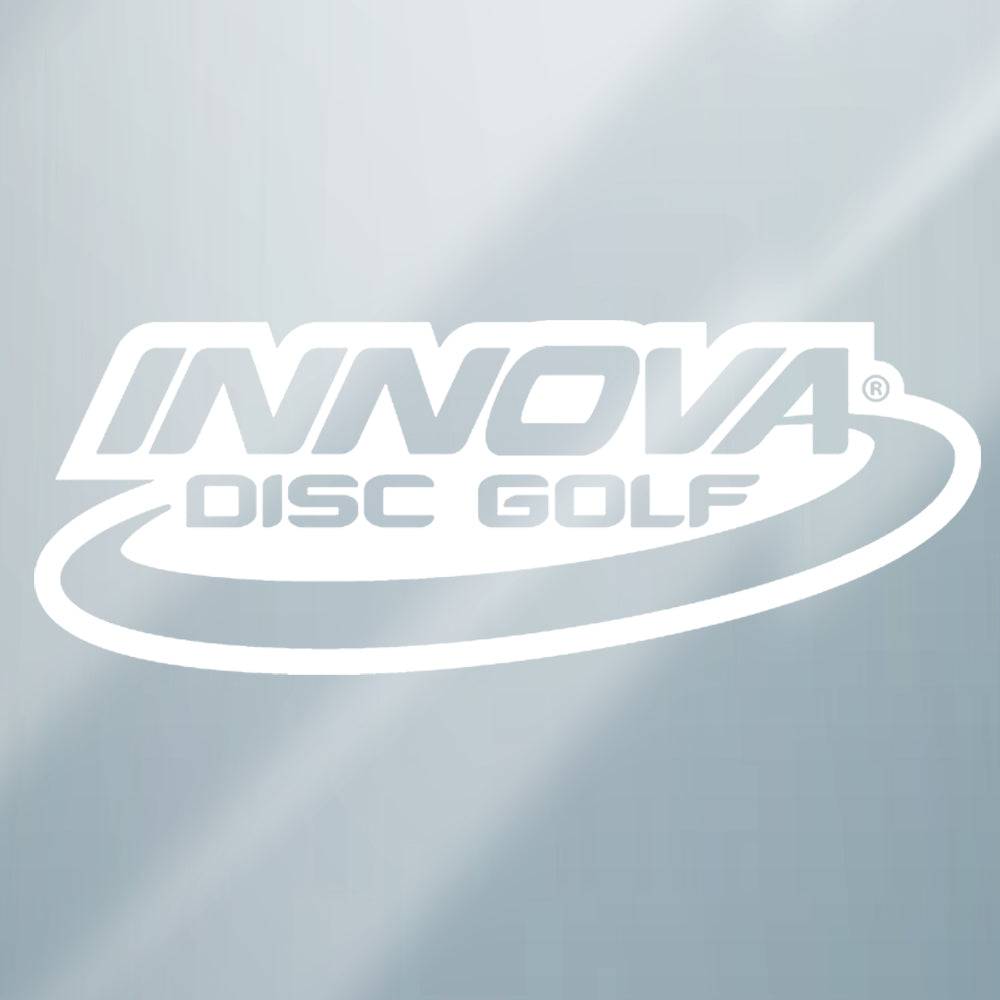 Innova Accessory White Innova Disc Golf Logo Vinyl Decal Sticker