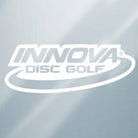 Innova Accessory White Innova Disc Golf Logo Vinyl Decal Sticker