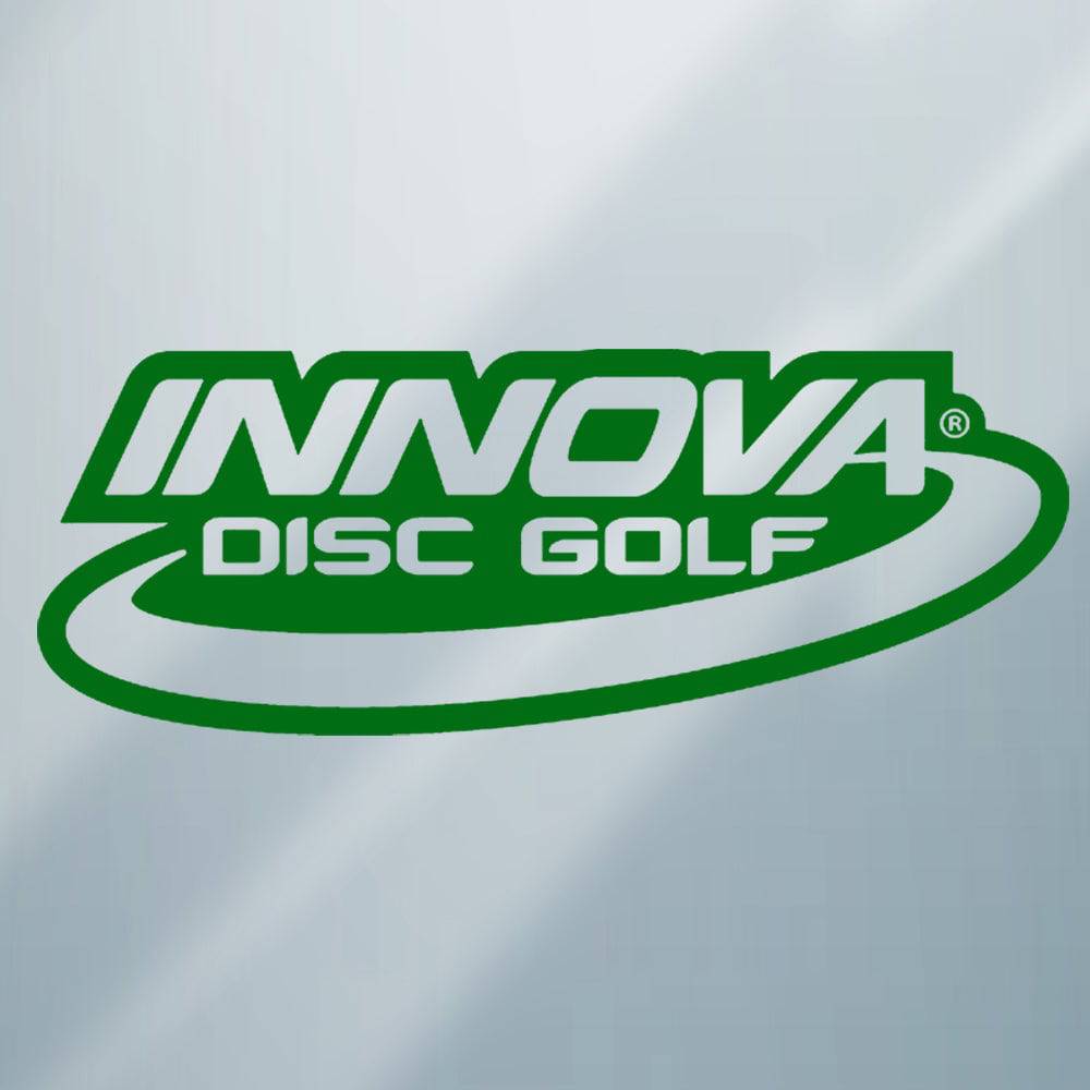 Innova Accessory Green Innova Disc Golf Logo Vinyl Decal Sticker