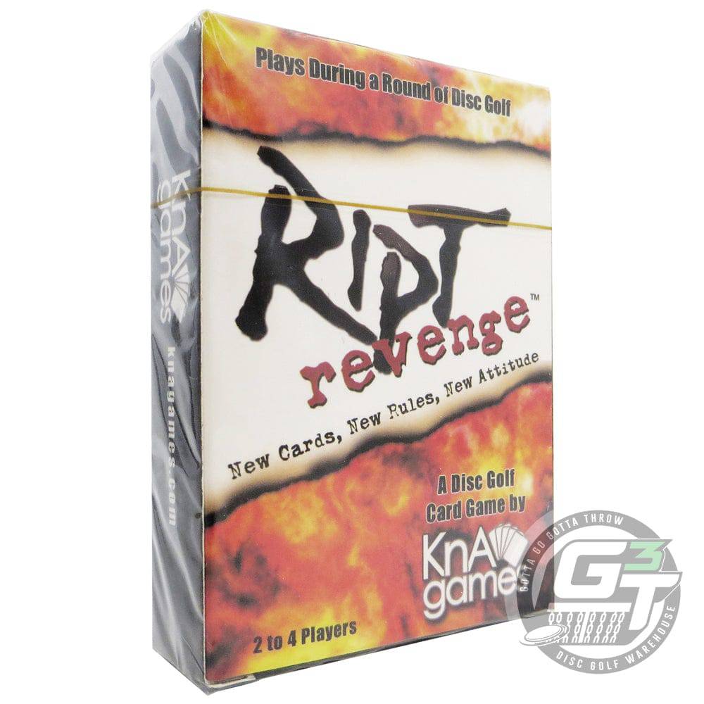 Innova Ript Revenge Disc Golf Card Game - Gotta Go Gotta Throw