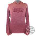 Innova Apparel M / Heather Burgundy Innova Air Force Hooded Long Sleeve Performance Disc Golf Jersey
