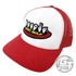 Innova Apparel Red / White Innova ASL Adjustable Mesh Disc Golf Hat