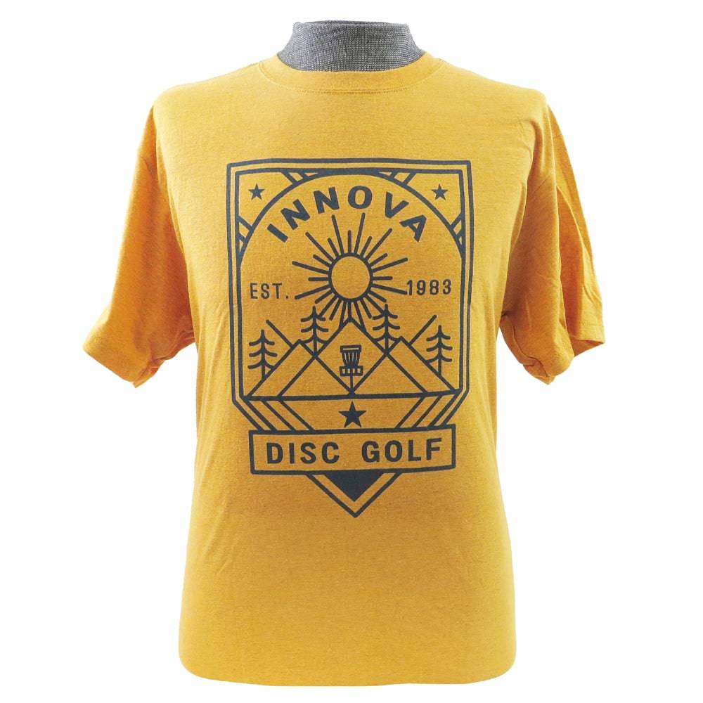 Innova Apparel S / Orange Innova Camp Short Sleeve Disc Golf T-Shirt