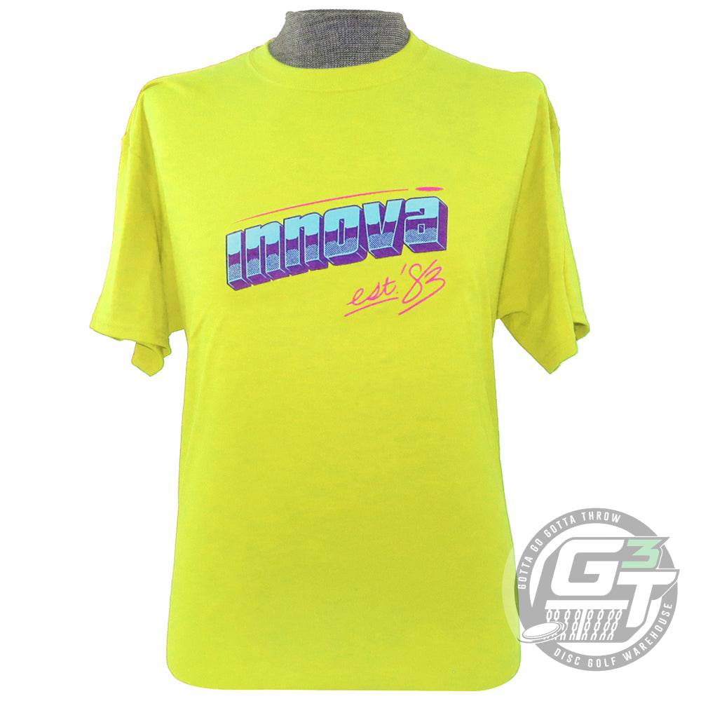 Innova Apparel S / Yellow Innova Chrome Short Sleeve Disc Golf T-Shirt