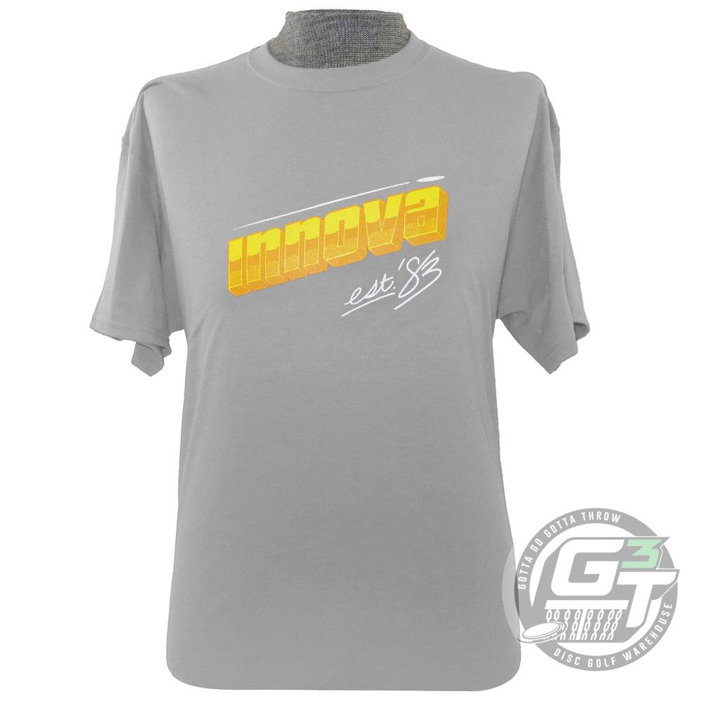 Innova Chrome Short Sleeve Disc Golf T-Shirt - Gotta Go Gotta Throw