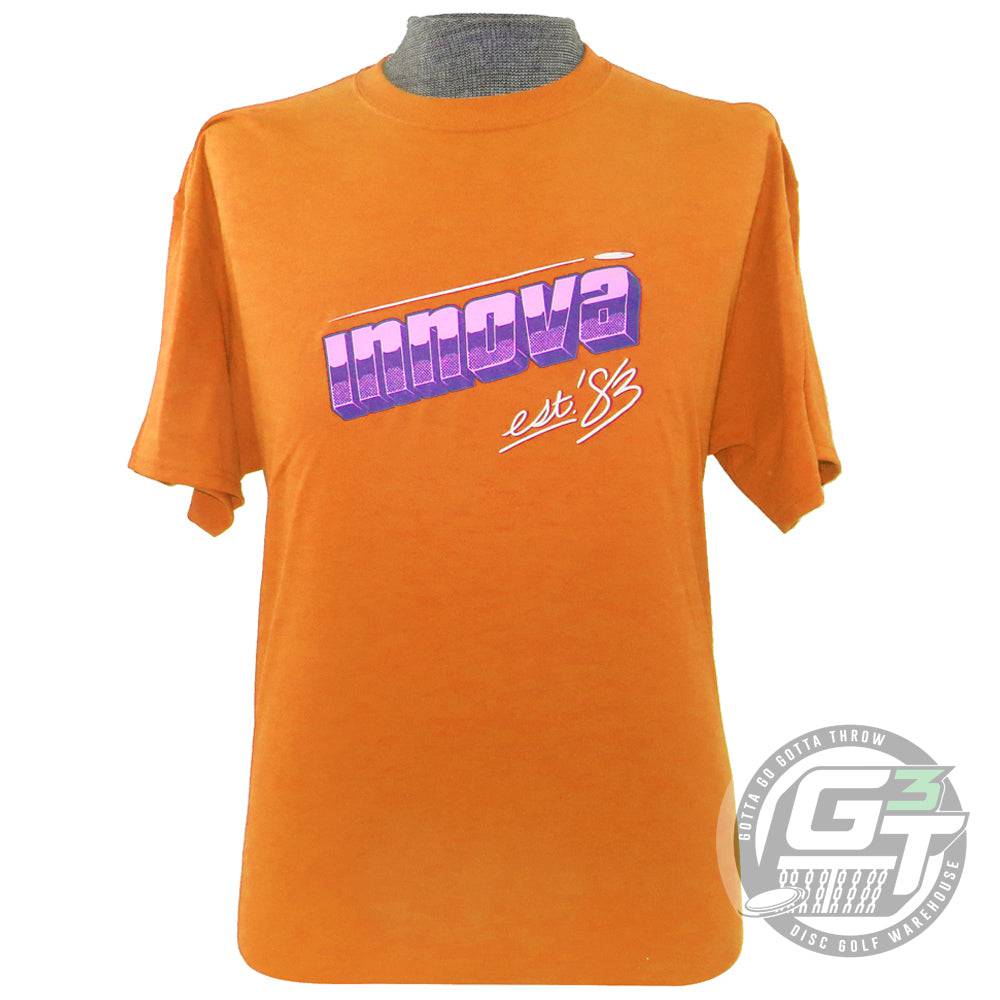 Innova Apparel S / Orange Innova Chrome Short Sleeve Disc Golf T-Shirt