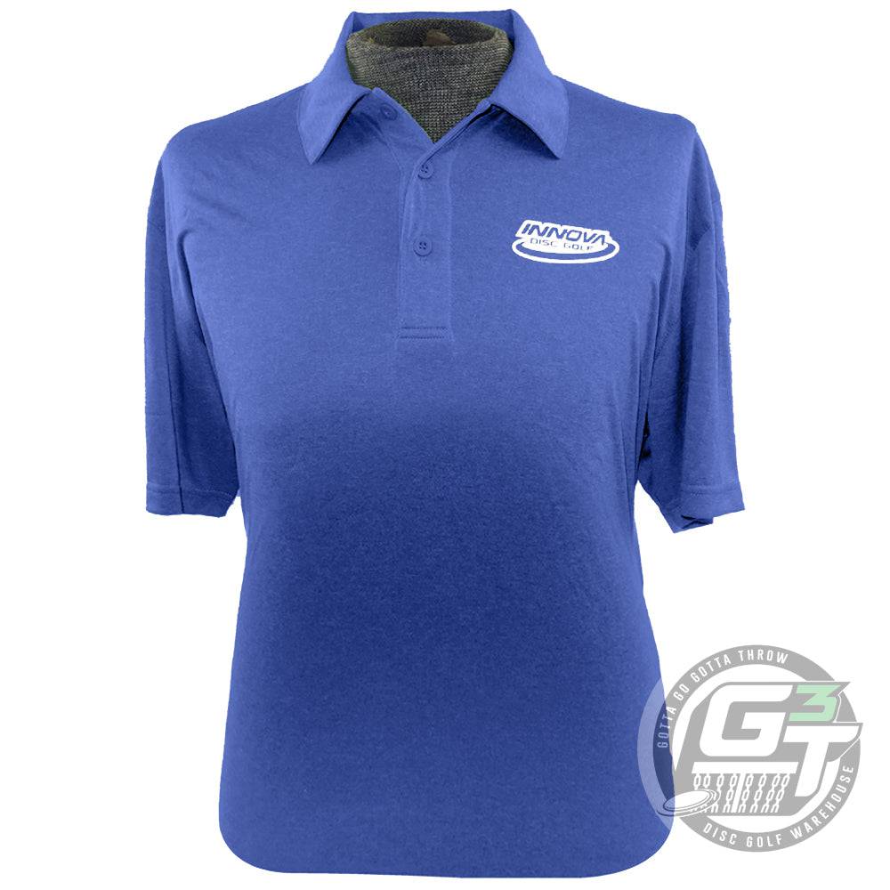 Innova Apparel S / Dark Blue Innova Contender Short Sleeve Performance Disc Golf Polo Shirt