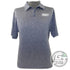 Innova Apparel S / Heather Navy Blue Innova Contender Short Sleeve Performance Disc Golf Polo Shirt