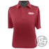 Innova Apparel S / Heather Red Innova Contender Short Sleeve Performance Disc Golf Polo Shirt