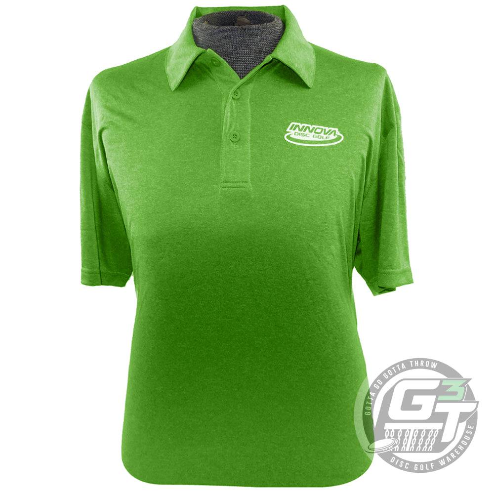 Innova Apparel S / Lime Green Innova Contender Short Sleeve Performance Disc Golf Polo Shirt