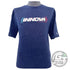 Innova Apparel M / Navy Blue Innova Cypher Logo Short Sleeve Disc Golf T-Shirt