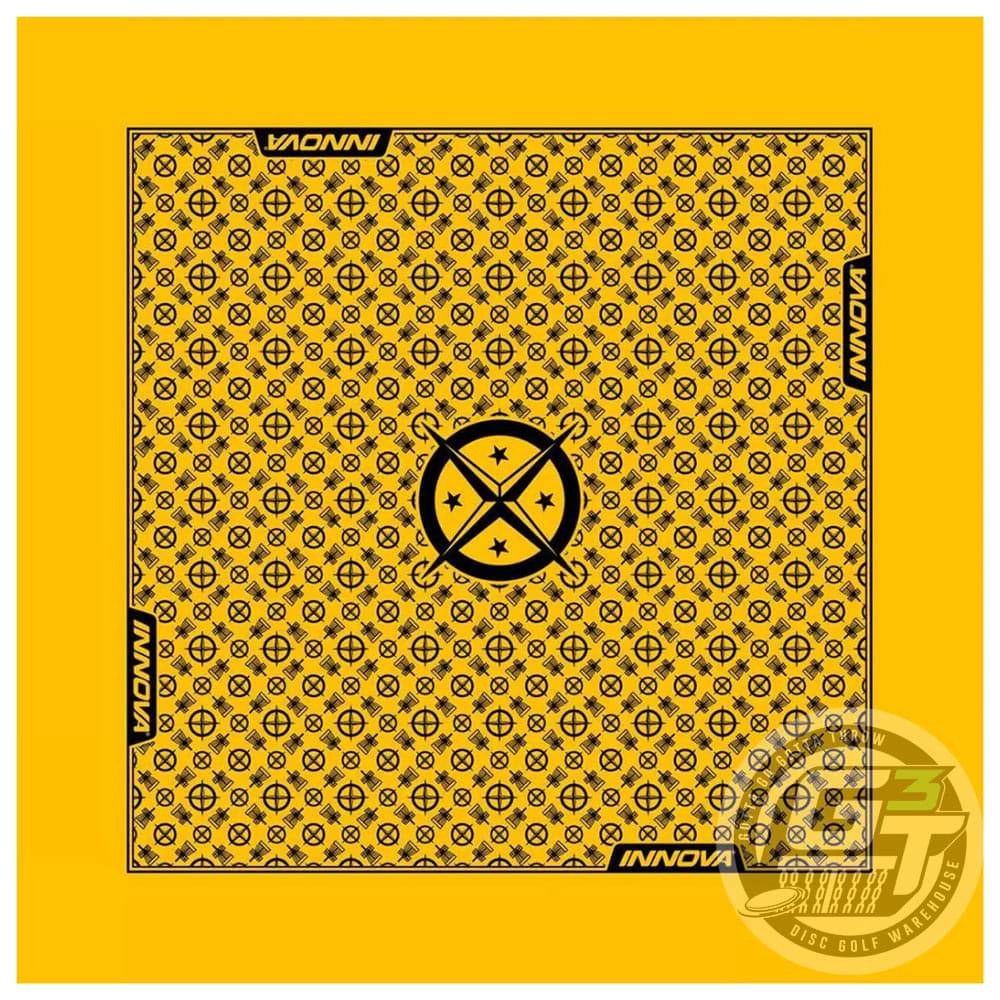 Innova Apparel Proto Yellow Innova Disc Golf Logo Bandana