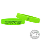 Innova Apparel Lime Green Innova Disc Golf Logo Silicone Wristband