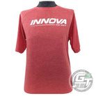 Innova Apparel S / Red Innova Fairway Tri-Blend Short Sleeve Performance Disc Golf Jersey