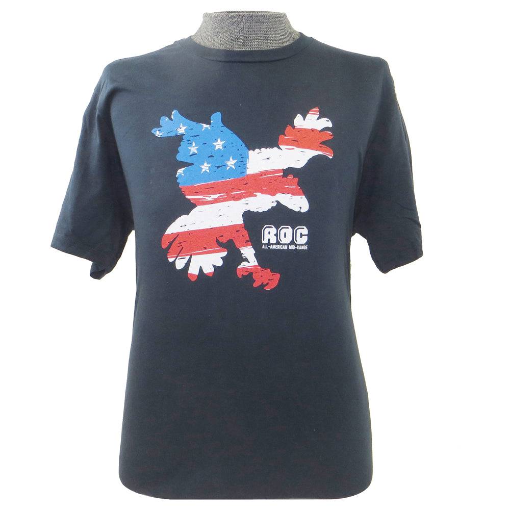 Innova Apparel S / Navy Blue Innova Flag Roc Soft Blend Short Sleeve Disc Golf T-Shirt