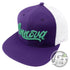 Innova Apparel Purple / White Innova Flow Mesh Adjustable Flatbill Disc Golf Hat