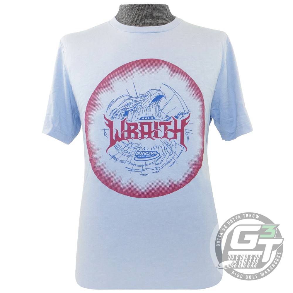 Innova Apparel M / Light Blue Innova Halo Wraith Short Sleeve Disc Golf T-Shirt