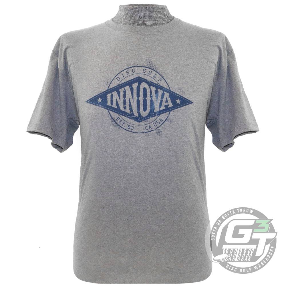 Innova Apparel S / Gray Innova Horizon Venture Series Short Sleeve Disc Golf T-Shirt