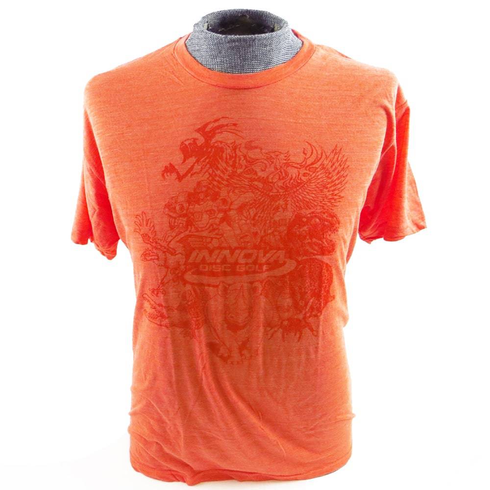 Innova Apparel S / Orange Innova Jungle Short Sleeve Disc Golf T-Shirt
