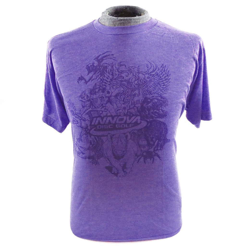 Innova Apparel S / Purple Innova Jungle Short Sleeve Disc Golf T-Shirt