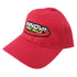 Innova Apparel Red Innova Logo Adjustable Cotton Disc Golf Hat