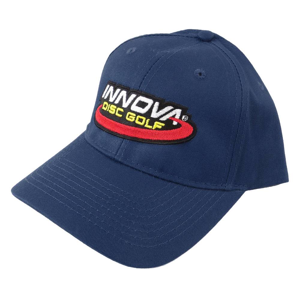 Innova Apparel Navy Blue Innova Logo Adjustable Cotton Disc Golf Hat