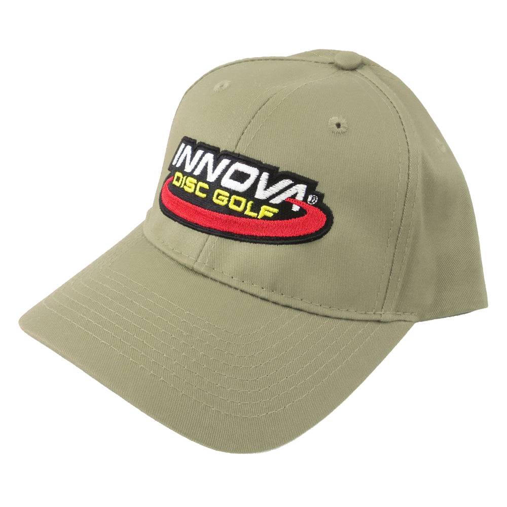 Innova Apparel Tan Innova Logo Adjustable Cotton Disc Golf Hat