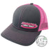 Innova Apparel Gray / Pink Innova Logo Adjustable Mesh Disc Golf Hat