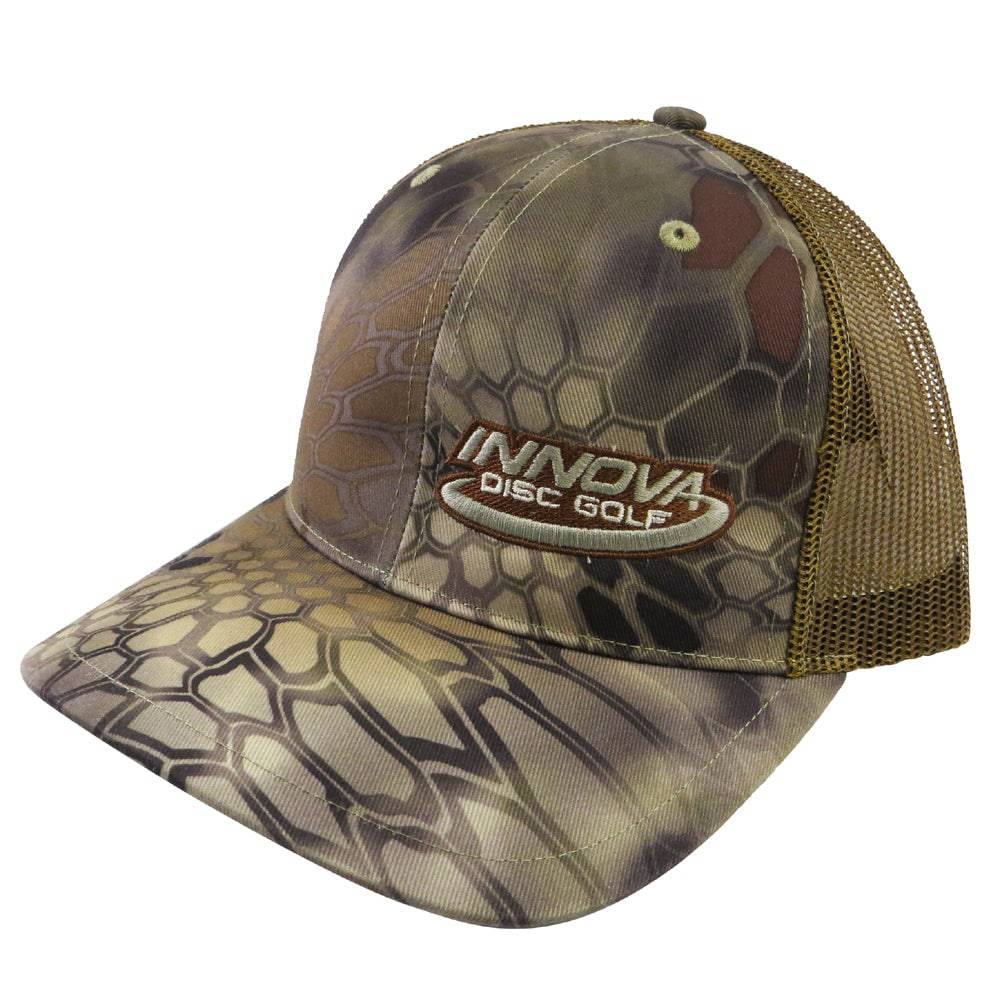 Innova Logo Camo Adjustable Mesh Disc Golf Hat - Gotta Go Gotta Throw