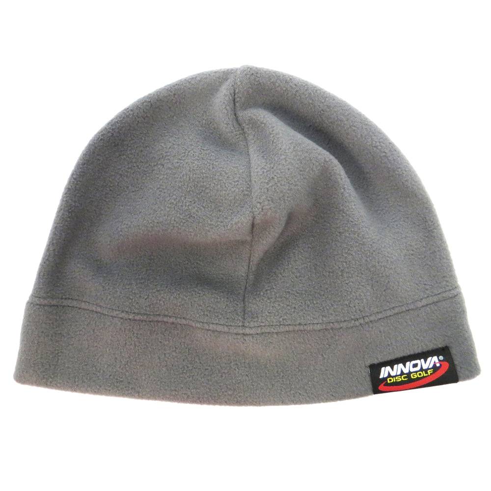 Innova Apparel Gray Innova Logo Microfleece Beanie Winter Disc Golf Hat