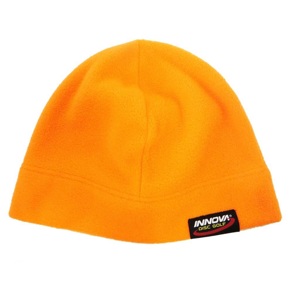 Innova Apparel Orange Innova Logo Microfleece Beanie Winter Disc Golf Hat