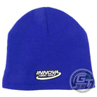 Innova Logo Solid Fleece Lined Knit Beanie Winter Disc Golf Hat - Gotta Go Gotta Throw
