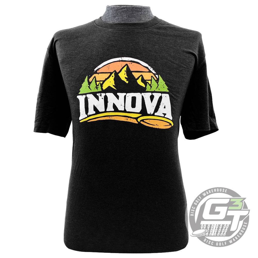 Innova Apparel M / Black Innova Mountain Flex Short Sleeve Disc Golf T-Shirt
