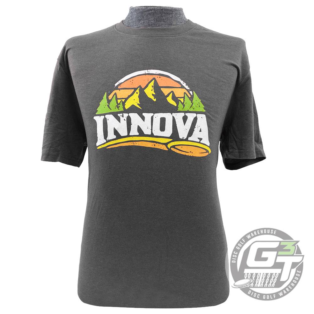 Innova Apparel M / Dark Gray Innova Mountain Flex Short Sleeve Disc Golf T-Shirt