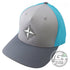 Innova Apparel S / M / Gray / Teal Innova Prime Star Flex Performance Disc Golf Hat