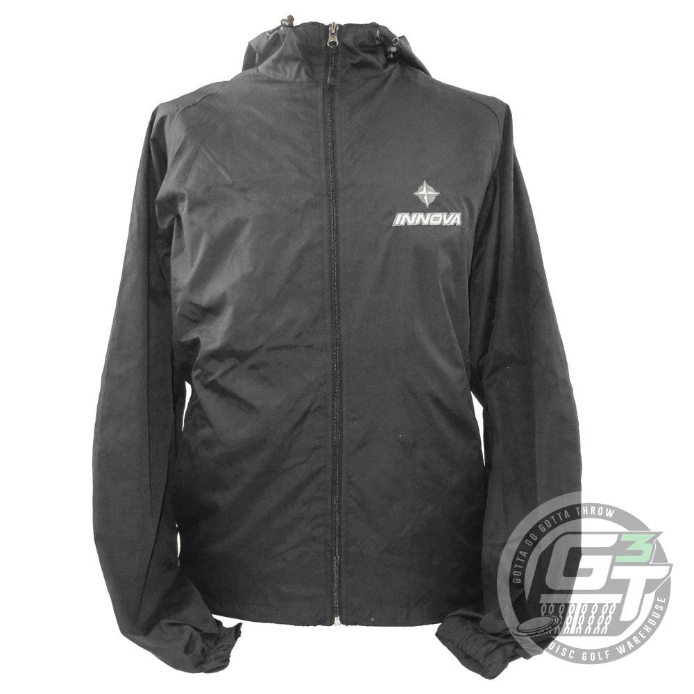 Innova Apparel S / Black Innova Prime Star Hooded Disc Golf Jacket