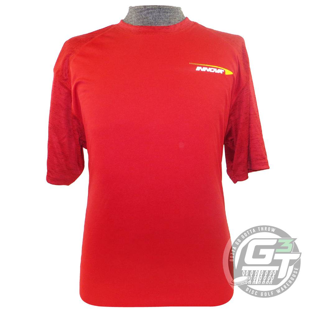 Innova Apparel S / Red Innova Profile Short Sleeve Performance Disc Golf Jersey