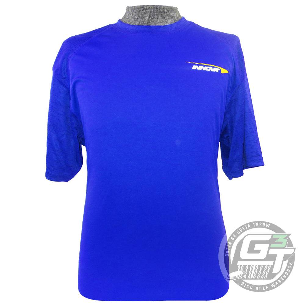 Innova Apparel S / Royal Blue Innova Profile Short Sleeve Performance Disc Golf Jersey