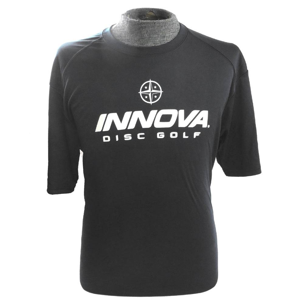 Innova Apparel S / Black Innova Rising Star Core Performance Short Sleeve Disc Golf T-Shirt